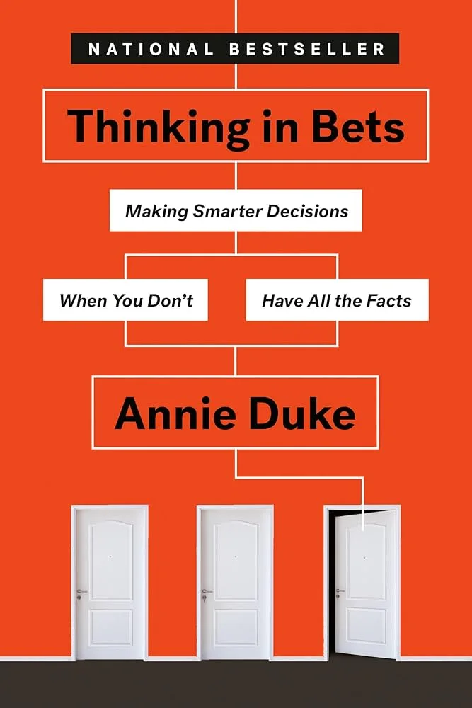 Capa de Thinking in Bets